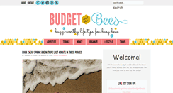 Desktop Screenshot of budgetandthebees.com