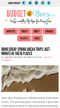 Mobile Screenshot of budgetandthebees.com